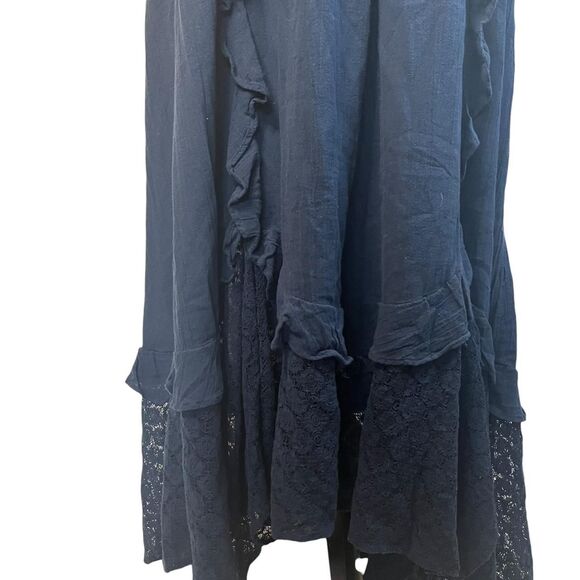 Free-people Women's Blue Dress size M - Picture 5 of 6